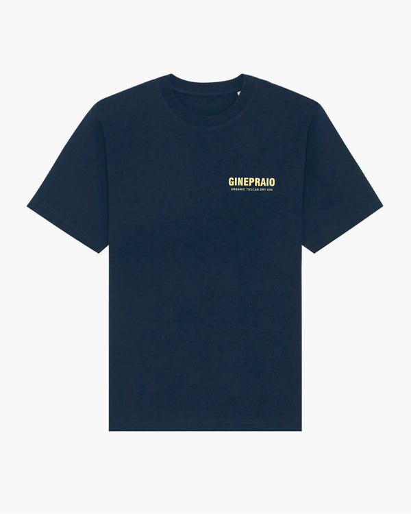 T-SHIRT IN COTONE BLU
